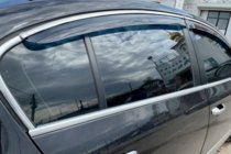 Volkswagen Passat B6 2006-2012 Deflectoare geamuri cu ornament cromat SD (4 buc, HIC) foto 4