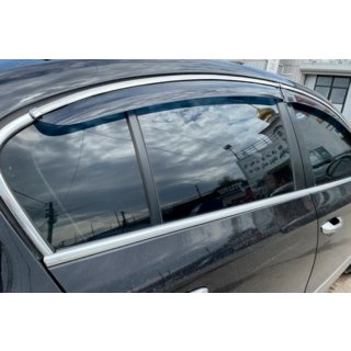 Deflectoare geamuri cu ornament cromat SD (4 buc, HIC) foto 4