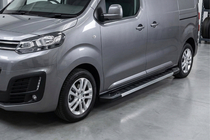 Citroen Jumpy/Dispatch 2017- Praguri Laterale RedLine V1 (2 buc, Aluminiu) foto 1