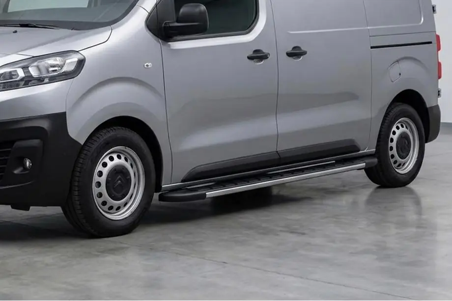 Citroen Jumpy/Dispatch 2017- Praguri Laterale Duru (2 buc, Aluminiu) Image