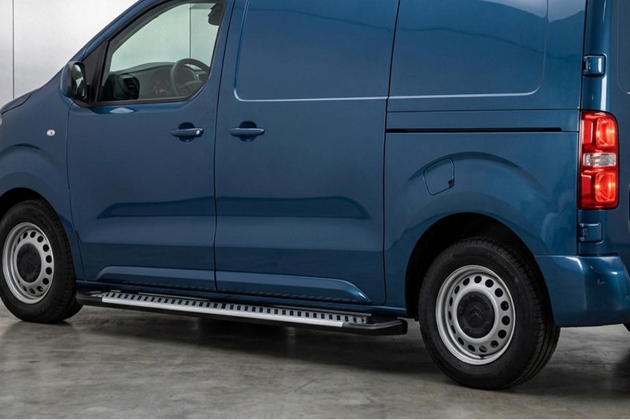 Citroen Jumpy/Dispatch 2017- Praguri Laterale Line (2 buc, Aluminiu) Image