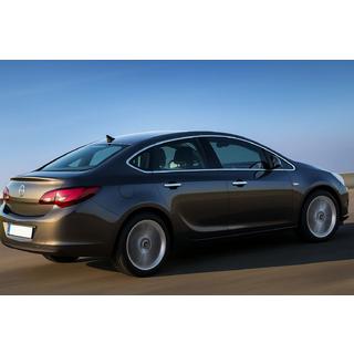 Set complet ornamente geamuri inox 12pcs Sedan Opel Astra J 2009-2015 foto 1