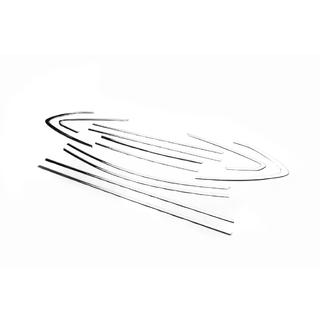 Set complet ornamente geamuri inox 12pcs Sedan Opel Astra J 2009-2015 foto 3