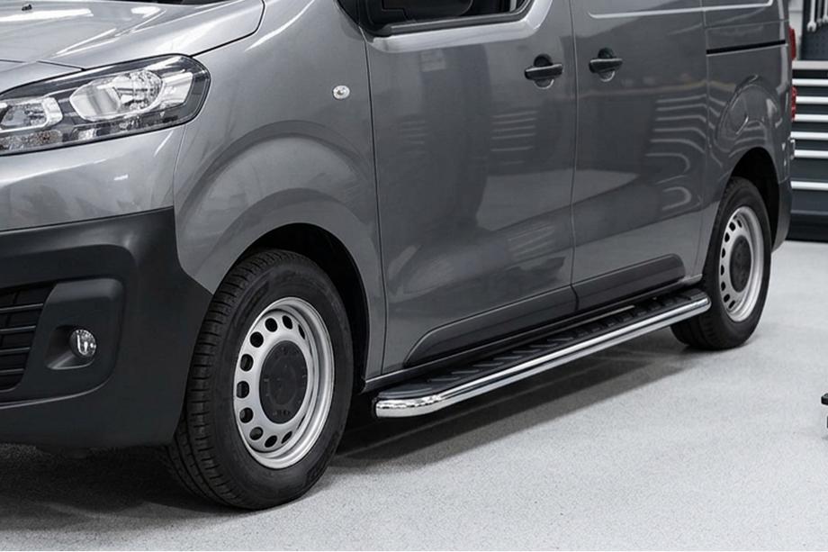 Citroen SpaceTourer 2016- Praguri Laterale Maydos V1 (2 buc, Aluminiu si Otel Inoxidabil) Image