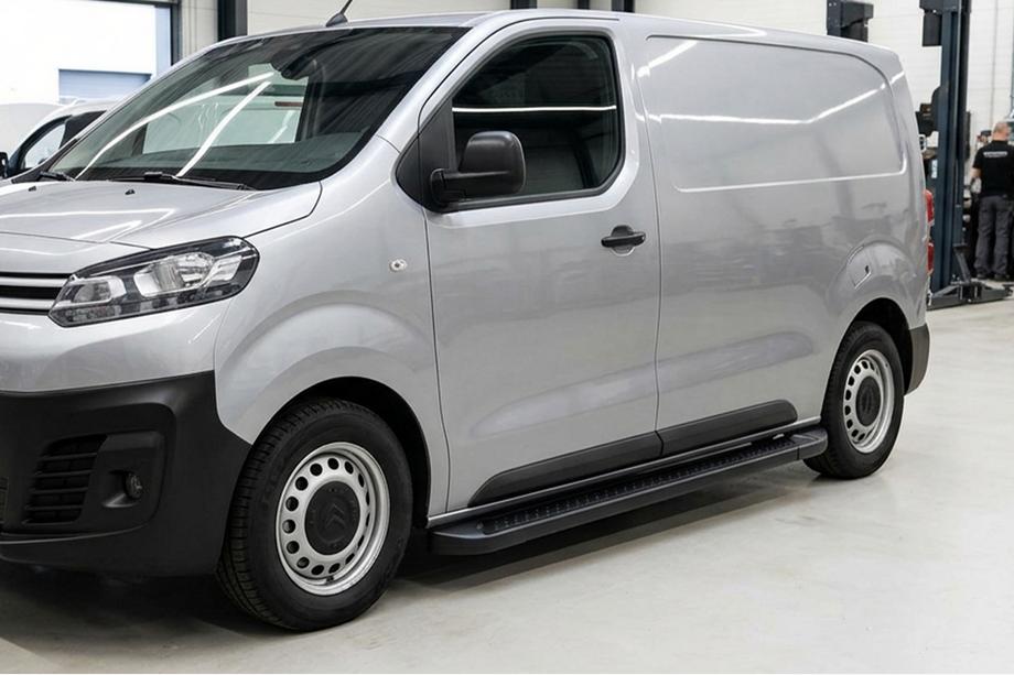 Peugeot Traveller 2017- Praguri Laterale Allmond Black (2 buc, Aluminiu) Foto 5