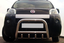 Peugeot Bipper 2008-2017 Bullbar QT006 (Inox) foto 1