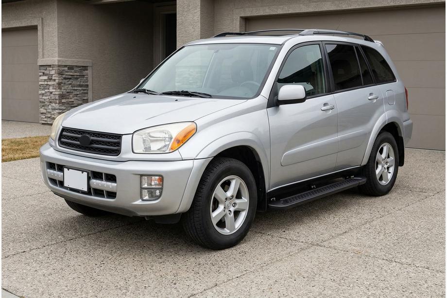 Toyota Rav 4 2001-2005 Praguri Laterale Allmond Black (2 buc, Aluminiu) Image
