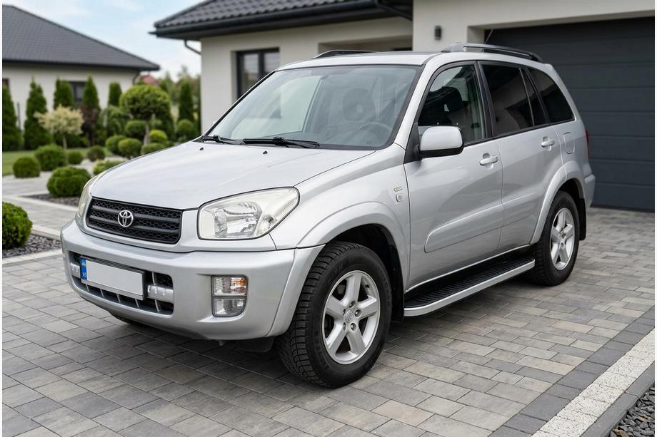 Toyota Rav 4 2001-2005 Praguri Laterale Tayga (2 buc, Aluminiu) Image