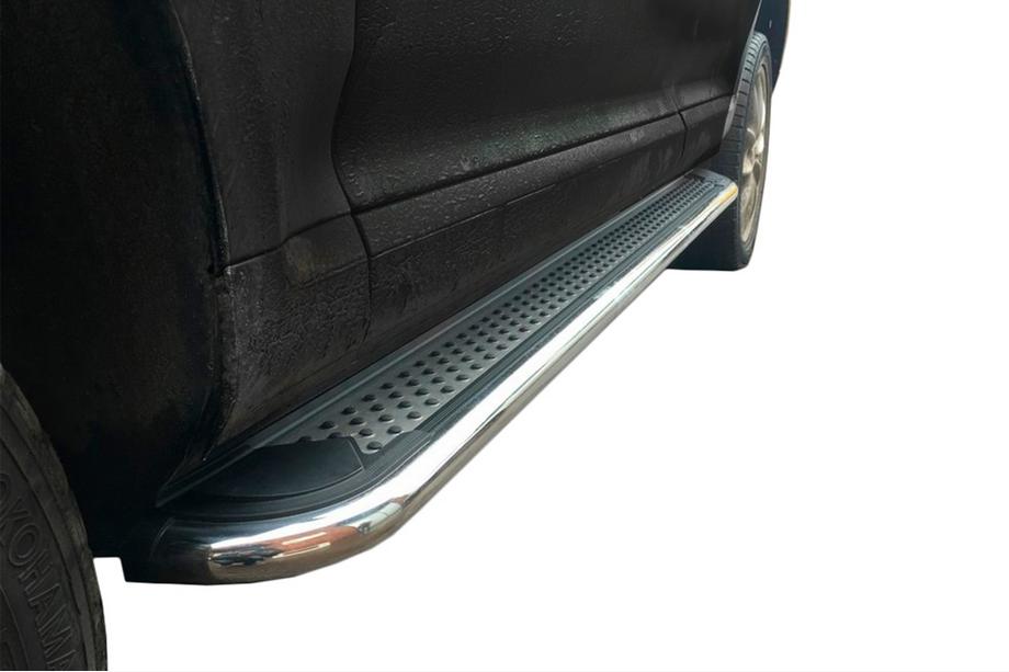 Ford Ranger 2011–2022 Praguri Laterale Maydos V2 (2 buc, Aluminiu si Otel Inoxidabil) Image