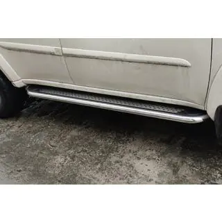 Praguri Laterale Maydos V2 (2 buc, Aluminiu si Otel Inoxidabil)