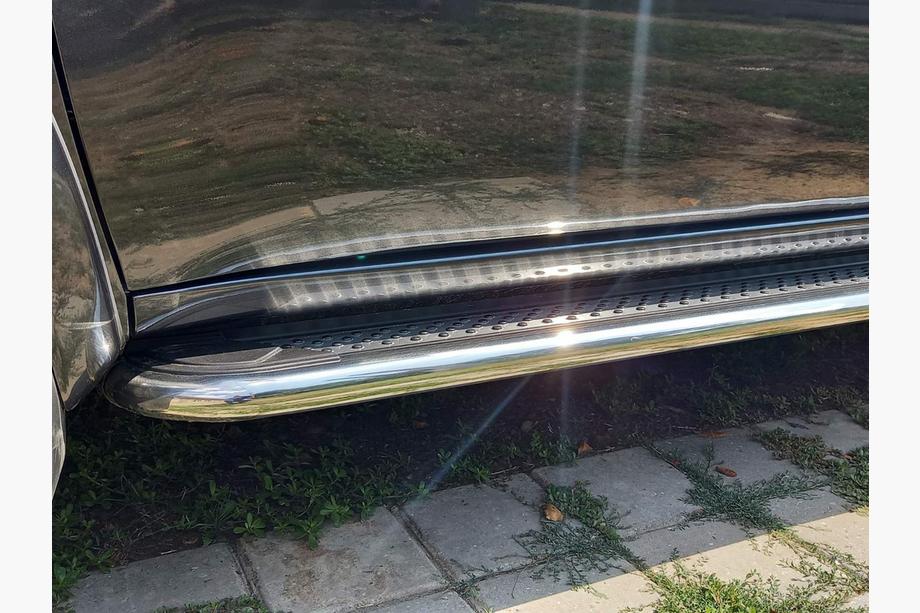 Mitsubishi Pajero Sport 2008-2015 Praguri Laterale Maydos V2 (2 buc, Aluminiu si Otel Inoxidabil) Foto 11