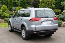 Mitsubishi Pajero Sport 2008-2015 Praguri Laterale Bosphorus Black (2 buc, Aluminiu) foto 1