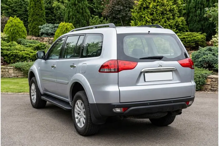 Mitsubishi Pajero Sport 2008-2015 Praguri Laterale Bosphorus Black (2 buc, Aluminiu) Image