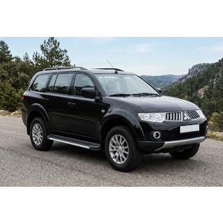 Praguri Laterale Maya V1 (2 buc, Aluminiu) Mitsubishi Pajero Sport 2008-2015 foto 1