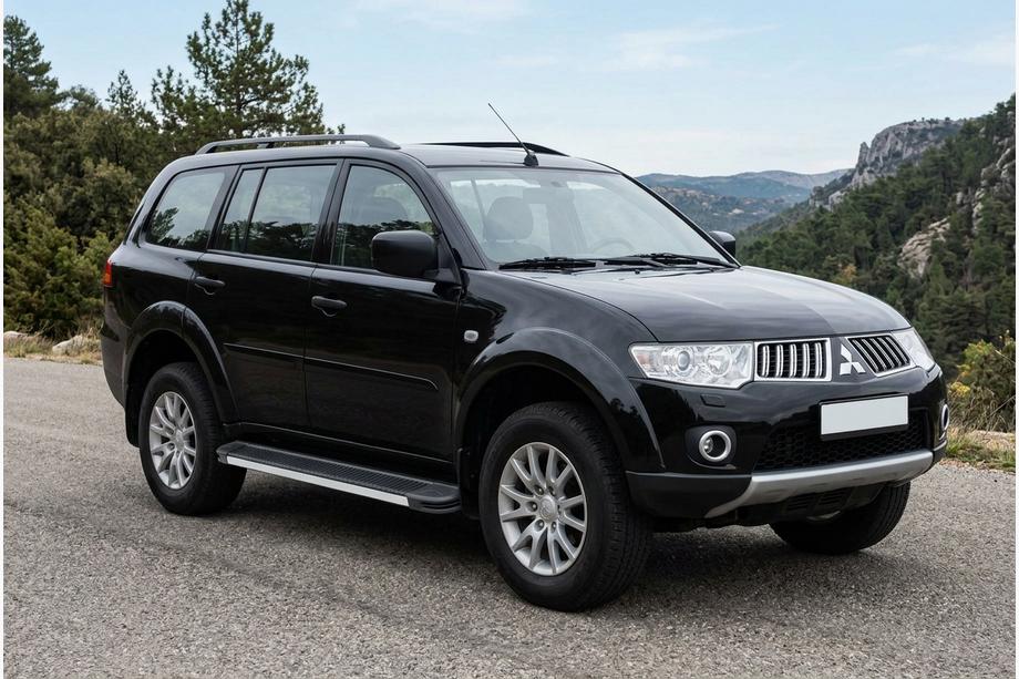 Mitsubishi Pajero Sport 2008-2015 Praguri Laterale Maya V1 (2 buc, Aluminiu) Foto 1