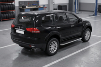 Mitsubishi Pajero Sport 2008-2015 Praguri Laterale Maydos V1 (2 buc, Aluminiu si Otel Inoxidabil) foto 1