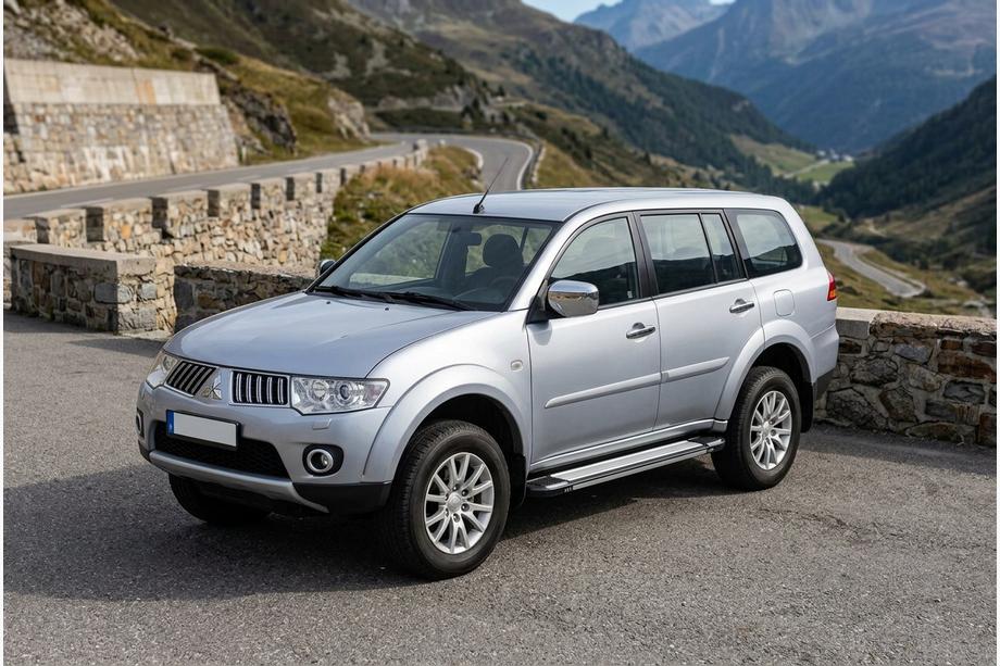 Mitsubishi Pajero Sport 2008-2015 Praguri Laterale Rainbow (2 buc, Aluminiu) Image