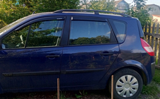 Renault Scenic/Grand 2003-2009 Bare Portbagaj Negre (2 buc) Ampatament Lung (Grande) foto 8