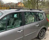 Renault Scenic/Grand 2003-2009 Bare Portbagaj Negre (2 buc) foto 4