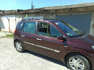 Renault Scenic/Grand 2003-2009 Bare Portbagaj Negre (2 buc) Ampatament Lung (Grande) foto 3