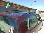 Renault Scenic/Grand 2003-2009 Bare Portbagaj Negre (2 buc) foto 6