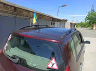 Renault Scenic/Grand 2003-2009 Bare Portbagaj Negre (2 buc) foto 9