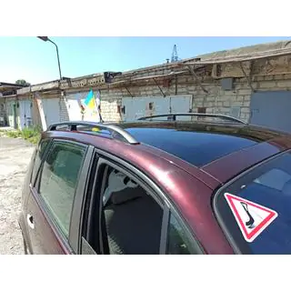 Bare Portbagaj Negre (2 buc)