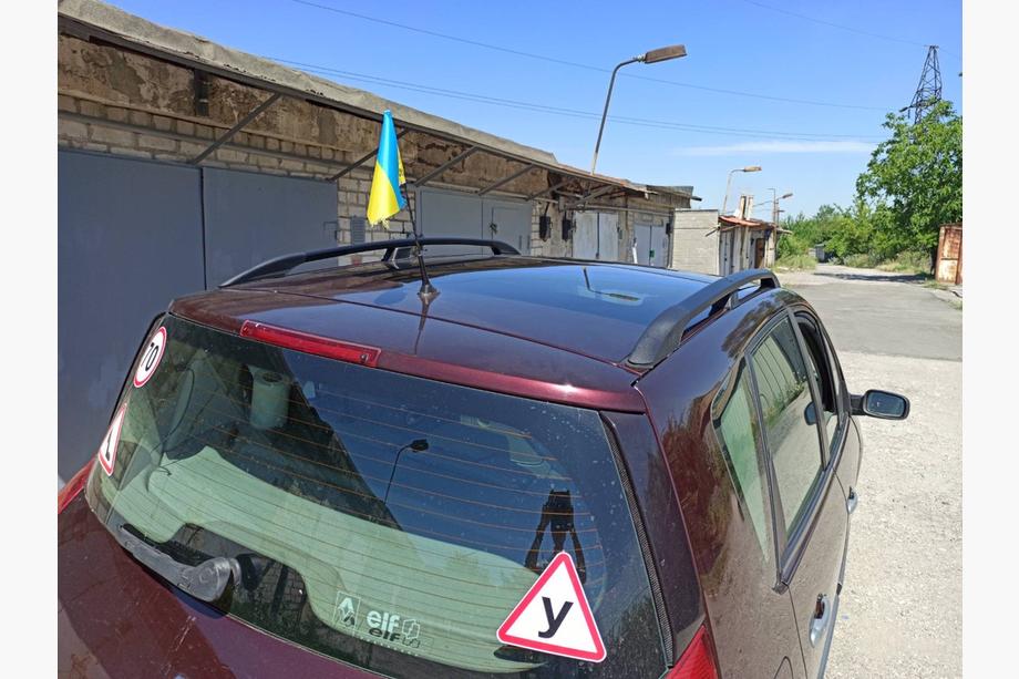Renault Scenic/Grand 2003-2009 Bare Portbagaj Negre (2 buc) Ampatament Scurt Foto 9