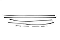 Renault Clio IV 2012-2019 Ornamente geamuri inox 8buc HB foto 2