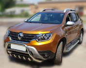 Dacia Duster 2018-2024 Bullbar fara inscriptie WT003 (inox) foto 7