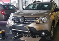 Dacia Duster 2018-2024 Bullbar fara inscriptie WT003 (inox) foto 12