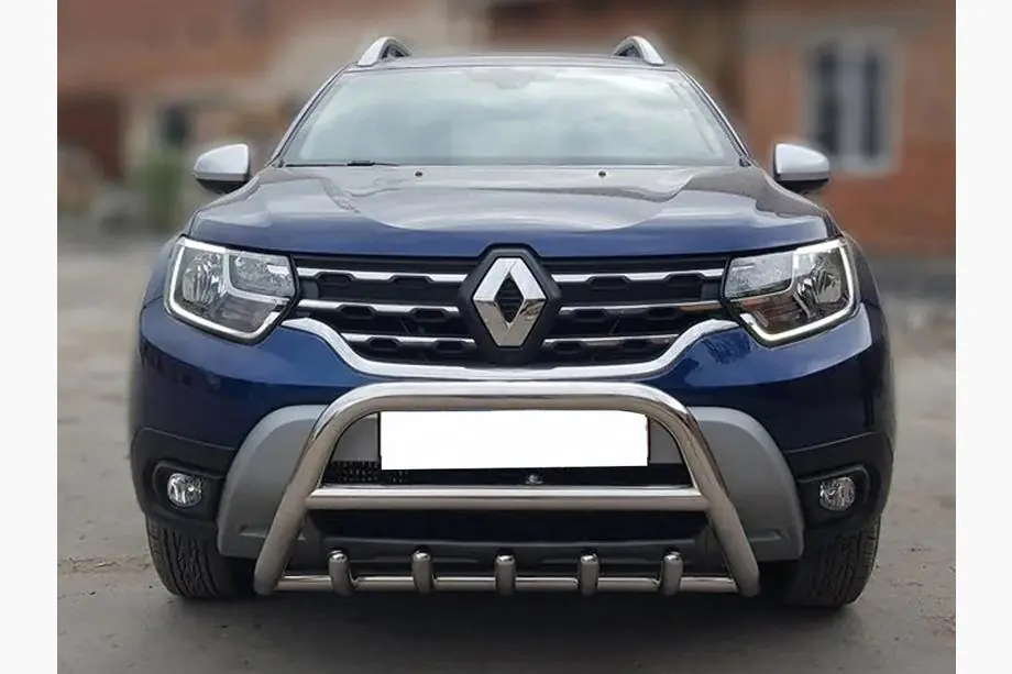 Dacia Duster 2018-2024 Bullbar fara inscriptie WT003 (inox) Image