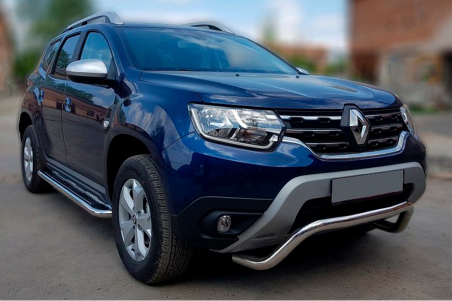 Dacia Duster 2018-2024 Bullbar WT007 (Inox) Image