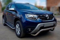 Renault Duster 2018-2024 Bullbar WT007 (Inox) foto 1