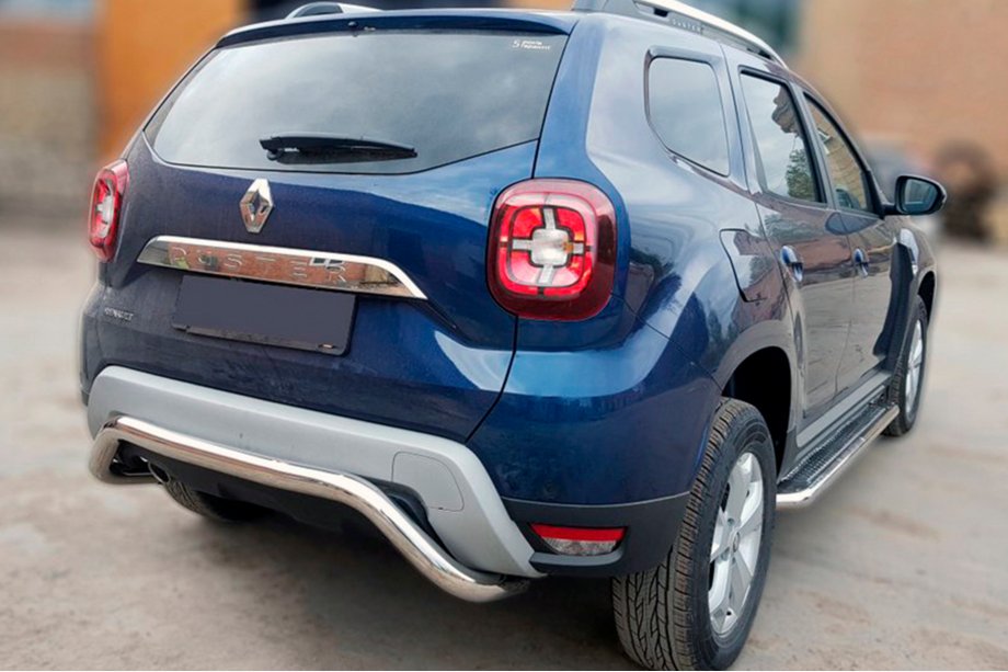 Dacia Duster 2018-2024 Protectie Spate AK007 (Inox) Image