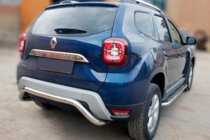 Renault Duster 2018-2024 Protectie Spate AK007 (Inox) foto 1