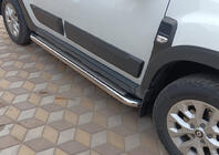 Dacia Duster 2018-2024 Praguri Laterale Premium (2 buc, Inox) foto 4