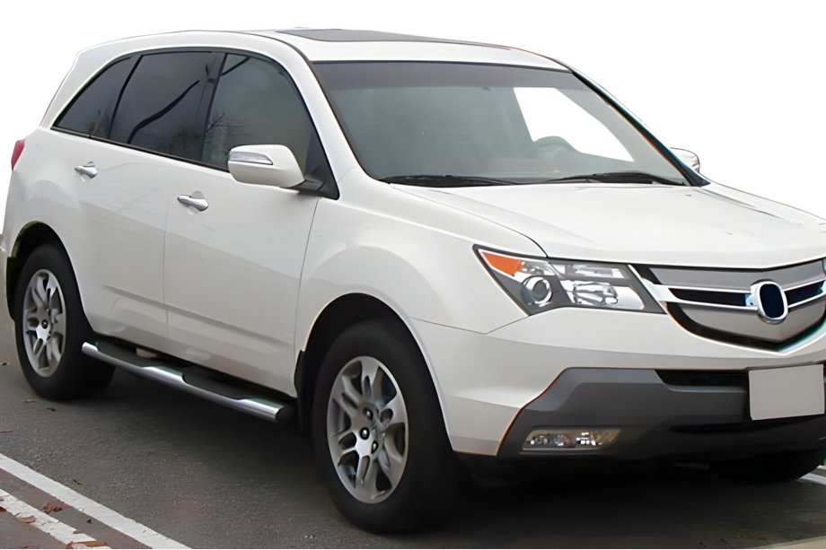 Acura MDX 2007-2013 Tevi Laterale (2 buc, Otel Inoxidabil) Image