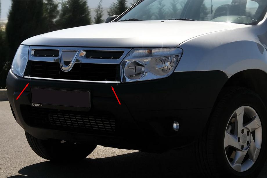 Renault Duster 2008–2017 Capace Grila din Otel Inoxidabil Image