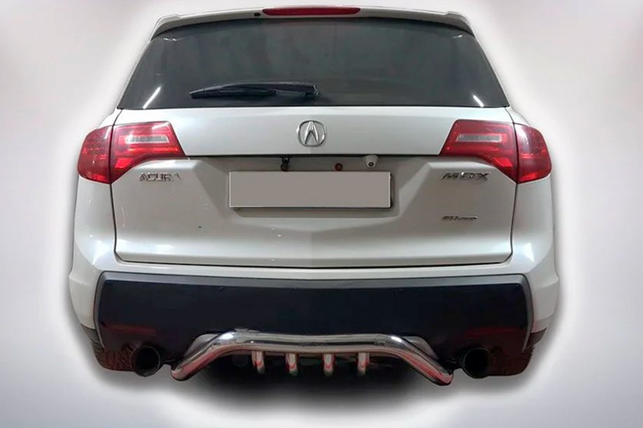 Acura MDX 2007-2013 Protectie Spate B1-47 (Inox) Foto 2