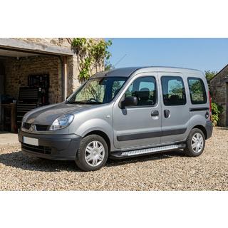Praguri Laterale Allmond Grey (2 buc, Aluminiu) Renault Kangoo 1998-2008 foto 1
