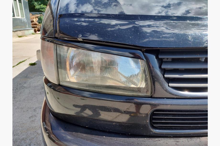 Volkswagen T4 Transporter 1990-2003 Sprancene Faruri Capota Dreapta (2 buc) Negru Mat Foto 3