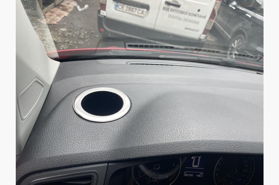Volkswagen T6 2015-2024 Capac suport pahare (2 buc, inox) Foto 3