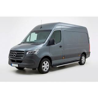 Praguri Laterale Maya V1 (2 buc, Aluminiu) Mercedes Sprinter W907/W910 2018- foto 1
