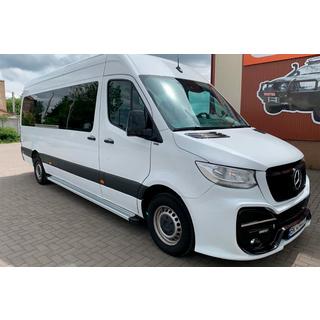 Praguri Laterale Maya V2 (2 buc, Aluminiu) Mercedes Sprinter W907/W910 2018- foto 3