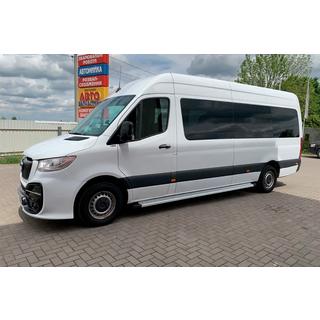 Praguri Laterale Maya V2 (2 buc, Aluminiu) Mercedes Sprinter W907/W910 2018- foto 1