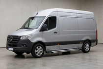 Mercedes Sprinter W907/W910 2018- Praguri Laterale Rainbow (2 buc, Aluminiu) foto 1