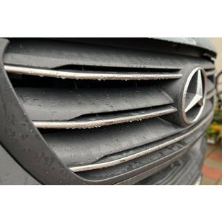 Capace Grila Cromate (5 buc, Otel Inoxidabil) Mercedes Sprinter W907/W910 2018- foto 4