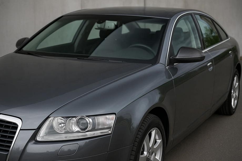 Audi A6 C6 2004-2011 Capace Oglinzi 2006-2008 (2 buc, Carbon) Image