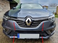 Renault Megane IV 2016-2025 Protectii bara din otel inoxidabil 2016-2021 (7 buc) foto 1
